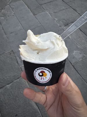   at Gelateria il Masgalano in Siena