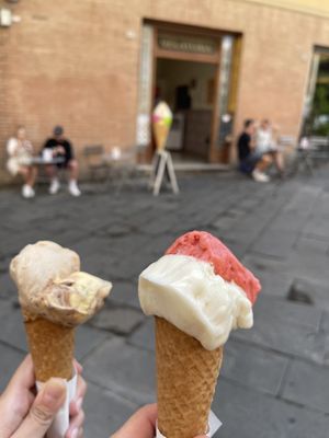   at Gelateria il Masgalano in Siena