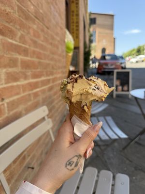   at Gelateria il Masgalano in Siena