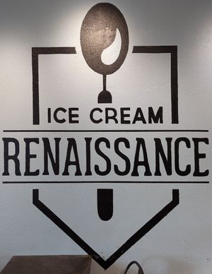 interior at Ice Cream Renaissance in Vancouver