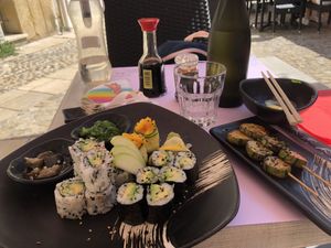 Vegan menu   at Naka in Avignon