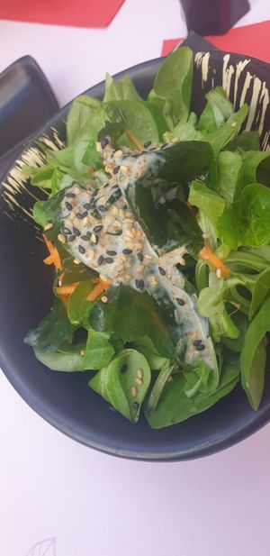 Salad starter at Naka in Avignon