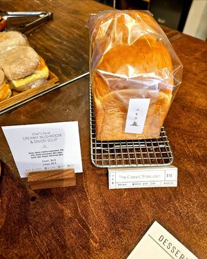 Classic Shokupan at Tsuchi Cafe in Toronto