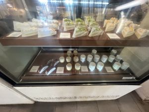 Bakery case  at Tsuchi Cafe in Toronto