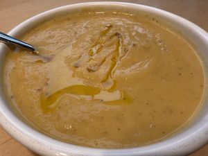 veggie vegan soup  at Alnatura - Niederdorf in Zurich