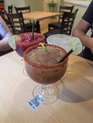 Margaritas at El Pueblito Mexican in Bracebridge