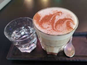 Chai Latte Oat at The Bridge in Zurich