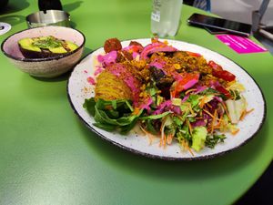 Salad at The Bridge in Zurich