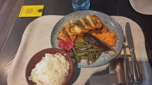 Tokyo Express Spice Tofu Teishoku at The Bridge in Zurich