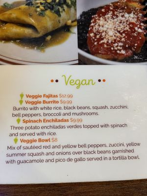 The spinach enchiladas were fantastic   at Old Mexico in Ithaca