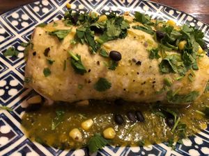 Veggie Burrito  at Old Mexico in Ithaca