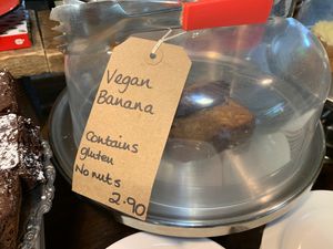 Only the one option today  at Cafe in the Park in Rickmansworth