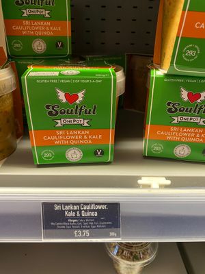 I Sri Lankan curry with cauliflower,  kale and quinoa at AMT Coffee in South East London