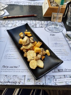 Vergeten groenten at Bistro Belle in Oud Zuilen