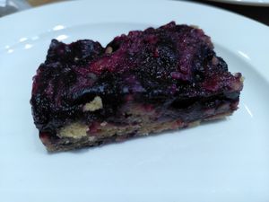 Berry pudding (August 2023) at Brewhouse Cafe - Seaton Delaval Hall in Seaton Sluice