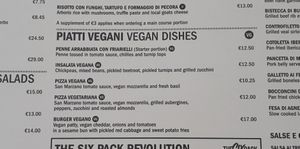 Menue June 2022 at Agliolio in Il-qrendi