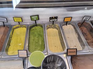 Flavors (try turmeric spice!) at Mr.Dewie's Cashew Creamery in Oakland