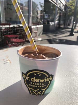 Milkshake  at Mr.Dewie's Cashew Creamery in Oakland