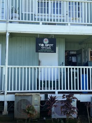 Outside at The Spot in Princeville