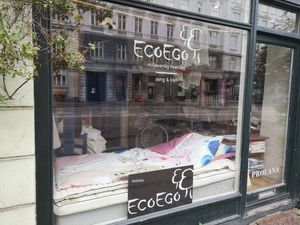 Outside at Eco Ego in Copenhagen