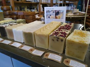 Vegan soap from Sæbeværkstedet at Eco Ego in Copenhagen