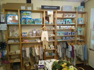 Baby articles at Eco Ego in Copenhagen