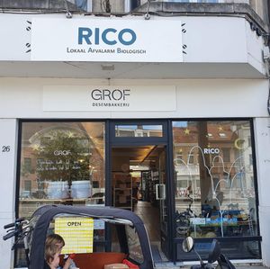 RICO lab & GROF’s entrance at Rico Lab in Antwerpen