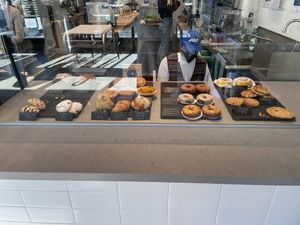 Pastry options at Timeless Coffee - Webster in Oakland