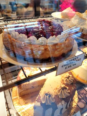 Baked goods case at Timeless Coffee - Webster in Oakland