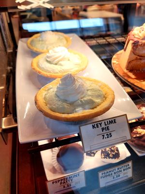 Key lime pie at Timeless Coffee - Webster in Oakland