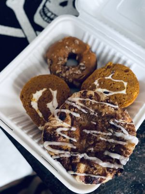 Pumpkin pastries  at Timeless Coffee - Webster in Oakland