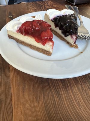 Vegan cheesecakee  at Timeless Coffee - Webster in Oakland