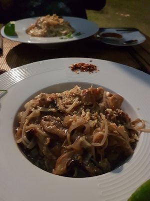 Vegan pad thai at Bali bar&restaurant in Rome