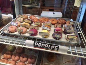 donuts! at Pepples Organic Donuts in San Francisco