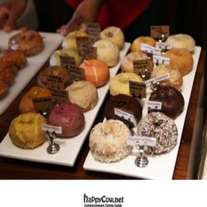 pepples vegan donuts at Pepples Organic Donuts in San Francisco