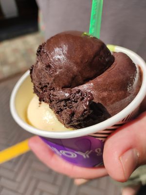 Chocolate and coconut at Norberto Lekkernijen in Goes