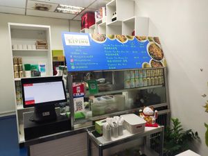 Cashier counter at Living Wholesome 生活天然健康素食 - Fortune Centre in Central Singapore