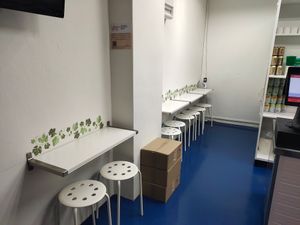 Dining area at Living Wholesome 生活天然健康素食 - Fortune Centre in Central Singapore