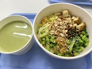 Thunder tea rice   at Living Wholesome 生活天然健康素食 - Fortune Centre in Central Singapore