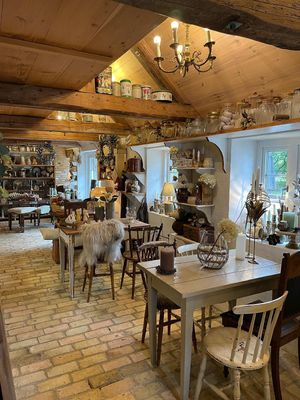 Cozy atmosphere at Hattesgaard in Romo