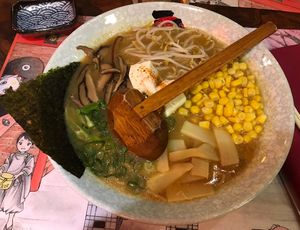 Vegeta ramen at Ichiban in Padua