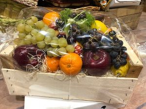 Gift baskets for events and holidays at La Dispensa Contadina in Volta Mantovana