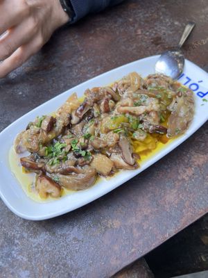 Mushrooms (cold)   at Polka in San Sebastian