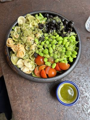 Italo bowl with no mozzarella   at Polka in San Sebastian