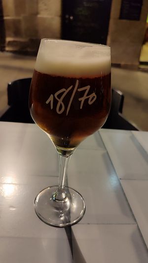 Cerveza 18/70 at O Mexilón in Ourense