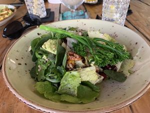 Vegan super bowl salad at Kasbah in Ibiza