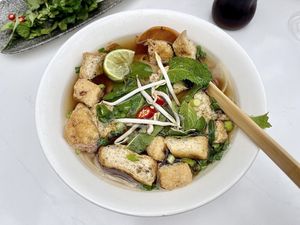 Vegan pho  at Pho - Shepherds Bush in West London