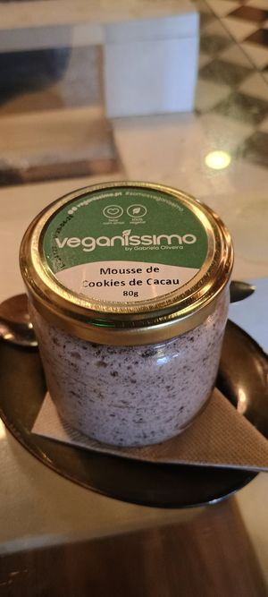 Mousse de chocolate at La Forneria in Vila Real