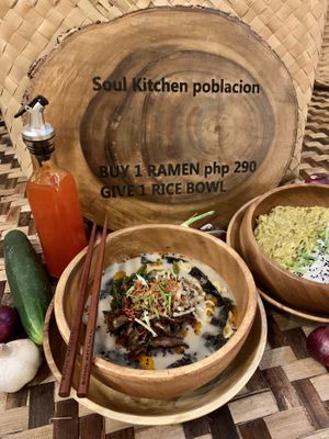 Buy 1 Ramen and we Give 1 Rice Bowl to anyone at Soul Kitchen Poblacion in Makati