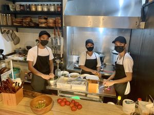 Our little team at Soul Kitchen Poblacion in Makati